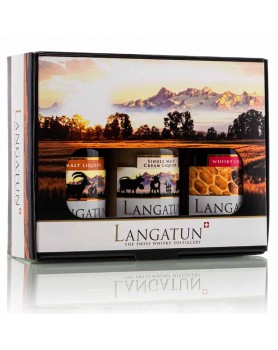 Langatun - Liqueur - Coffret cadeau 3x 5cl - 26%