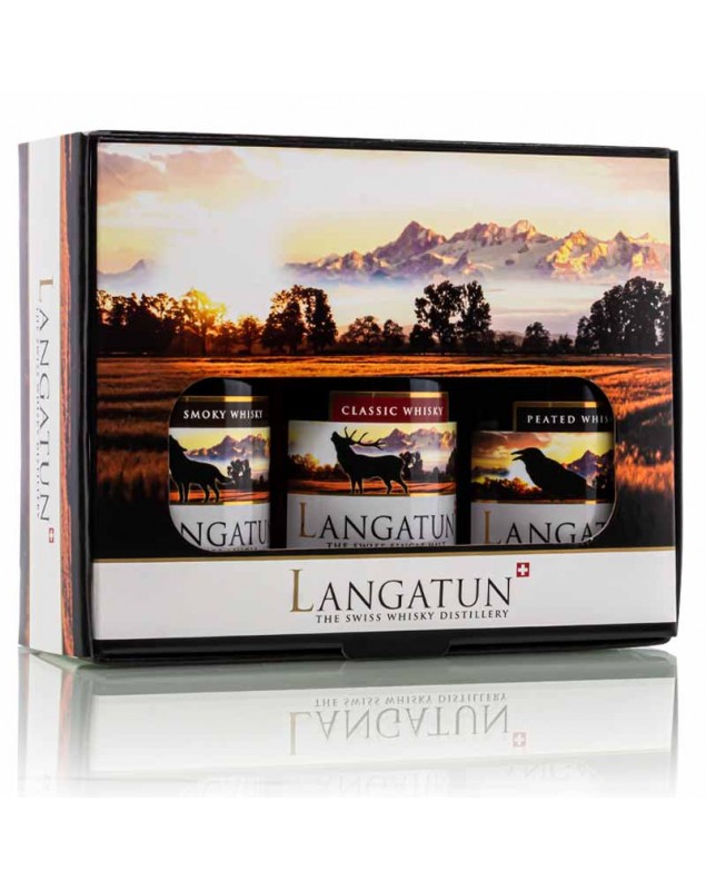 Langatun - Whisky - Geschenkset 3 x 5cl - 46%