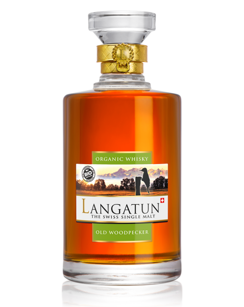 Langatun - Old Woodpecker - Organic Single Malt Whisky - 46% - 50cl