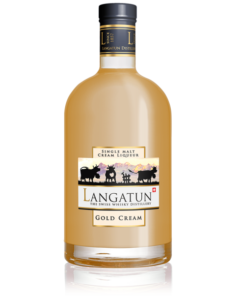 Langatun - Gold Cream - Single Malt Liqueur - 18% - 50cl