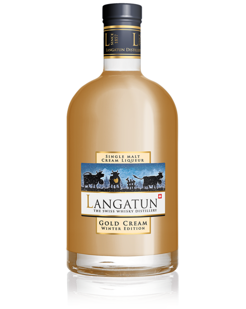 Langatun - Gold Cream - Single Malt Liqueur - Winter Edition - 18% - 50cl