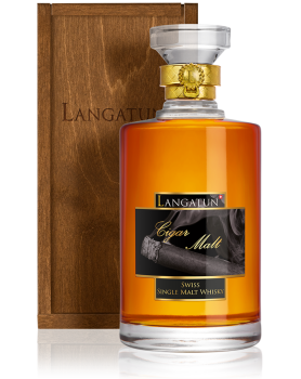 Langatun - Cigar Malt - Single Malt Whisky - 45.6% - 50cl