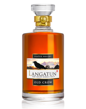 Langatun - Old Crow - Peated Single Malt Whisky - 46% - 50cl