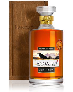 Langatun - Old Crow - Peated Single Malt Whisky - CP - 59.7% - 50cl