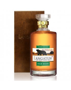 Langatun - Old Bear - Smoky Single Malt Whisky - 46% - 50cl