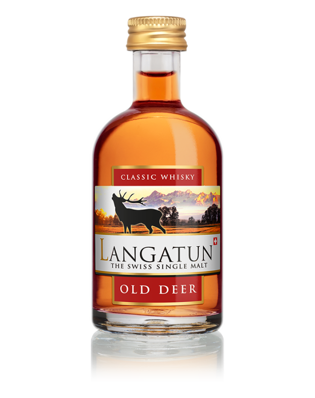 Langatun - Old Deer - Single Malt Whisky - Miniature - 46% - 5cl