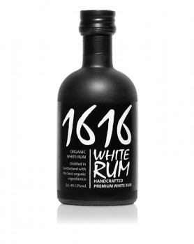 1616 - White Rum - Organic Rum - 49.12% - 5cl