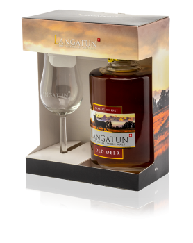 Langatun - Old Deer - Single Malt Whisky - Avec Verre - 46% - 50cl
