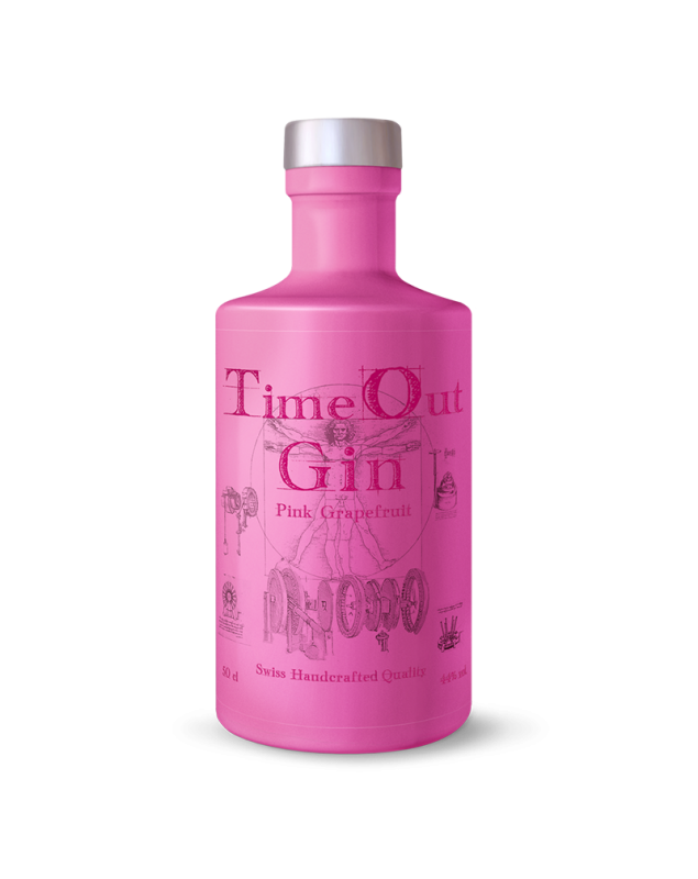 Time Out Gin - Pink Grapefruit - 44% - 50cl