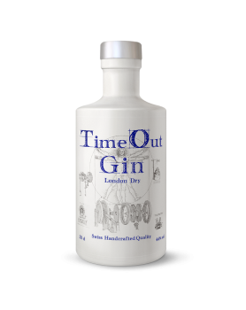 Time Out Gin - London Dry - 44% - 50cl