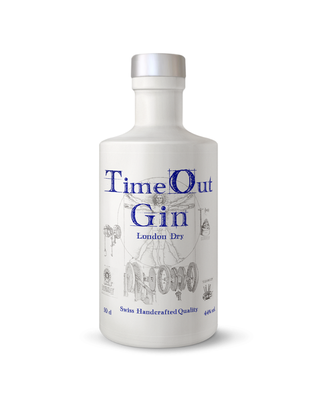 Time Out Gin - London Dry - 44% - 50cl
