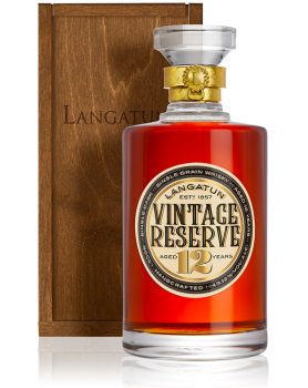 Langatun - 12y Vintage Reserve - Single Grain Whisky - 49.12% - 50cl with Box