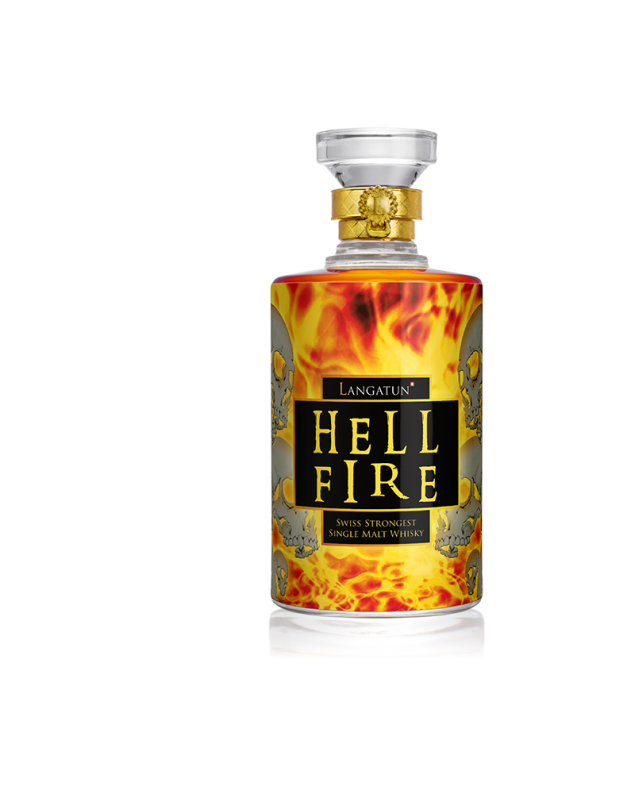 Langatun - Hell Fire No. 2 - Strongest Single Malt Whisky - 79% - 50cl