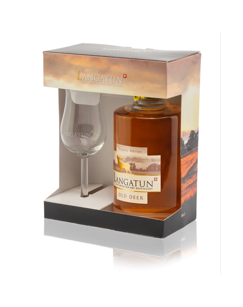 Langatun - Old Deer - Single Malt Whisky - Avec Verre - 46% - 50cl