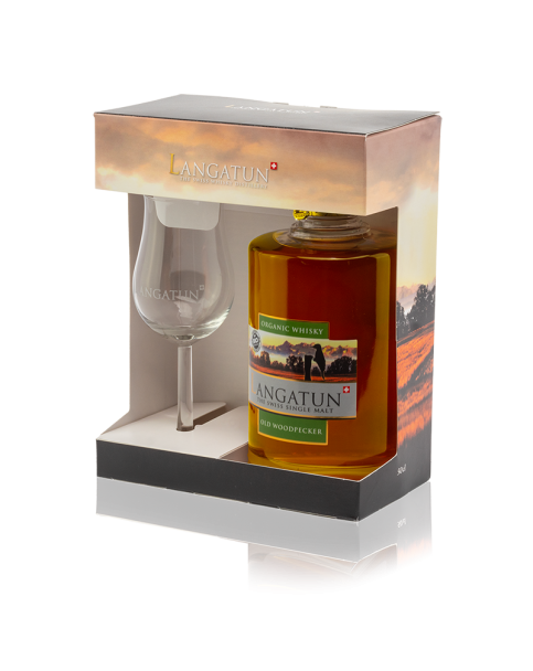 Langatun - Old Woodpecker - Single Malt Whisky - Avec Verre - 46% - 50cl