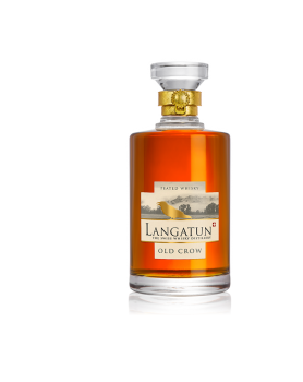 Langatun - Old Crow - Peated Single Malt Whisky - 46% - 50cl