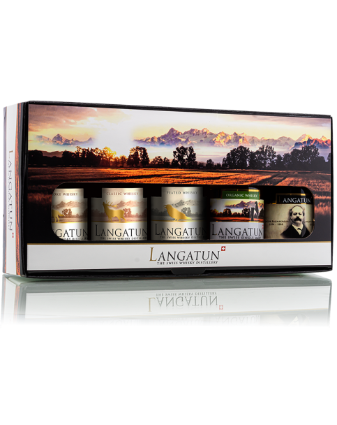Langatun - Whisky - Geschenkset 5 x 5cl - 46.62%