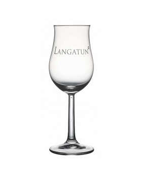 Langatun - Glass with stalk and Logo