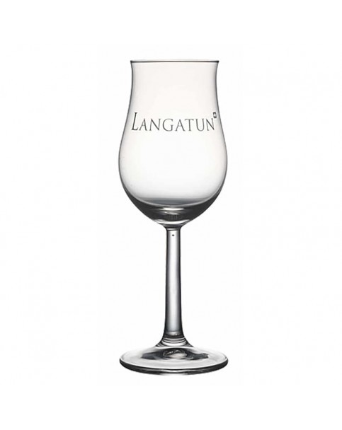 Langatun - Glass with stalk and Logo