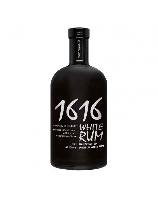 1616 - White Rum - Organic Rum - 49.12% - 70cl