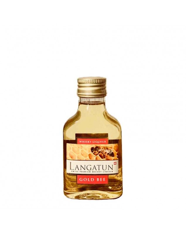 Langatun - Gold Bee - Single Malt Liqueur -  Flacon - 28% - 10cl