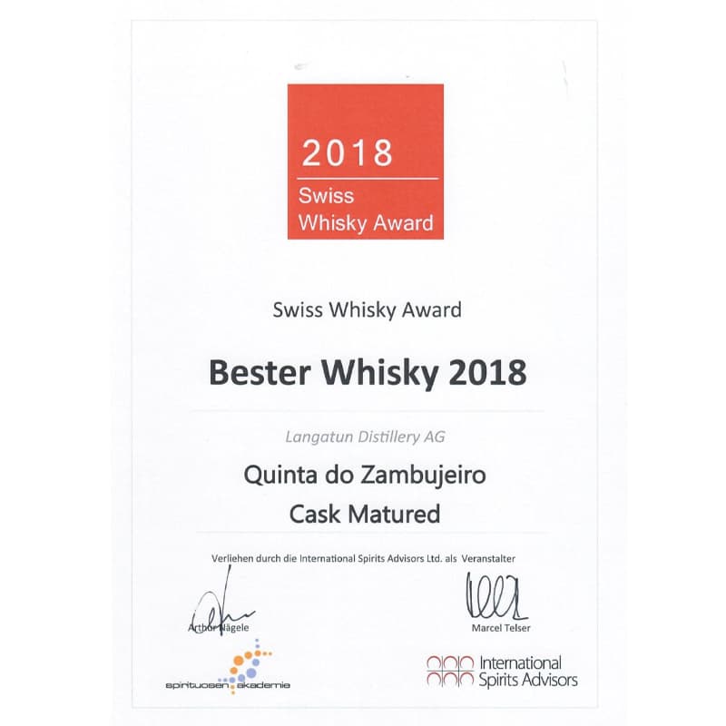Award Quinta do Zambujeiro