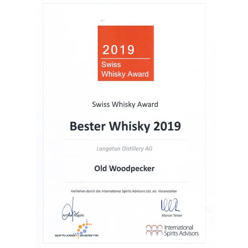 Swiss Whisky Award 2019